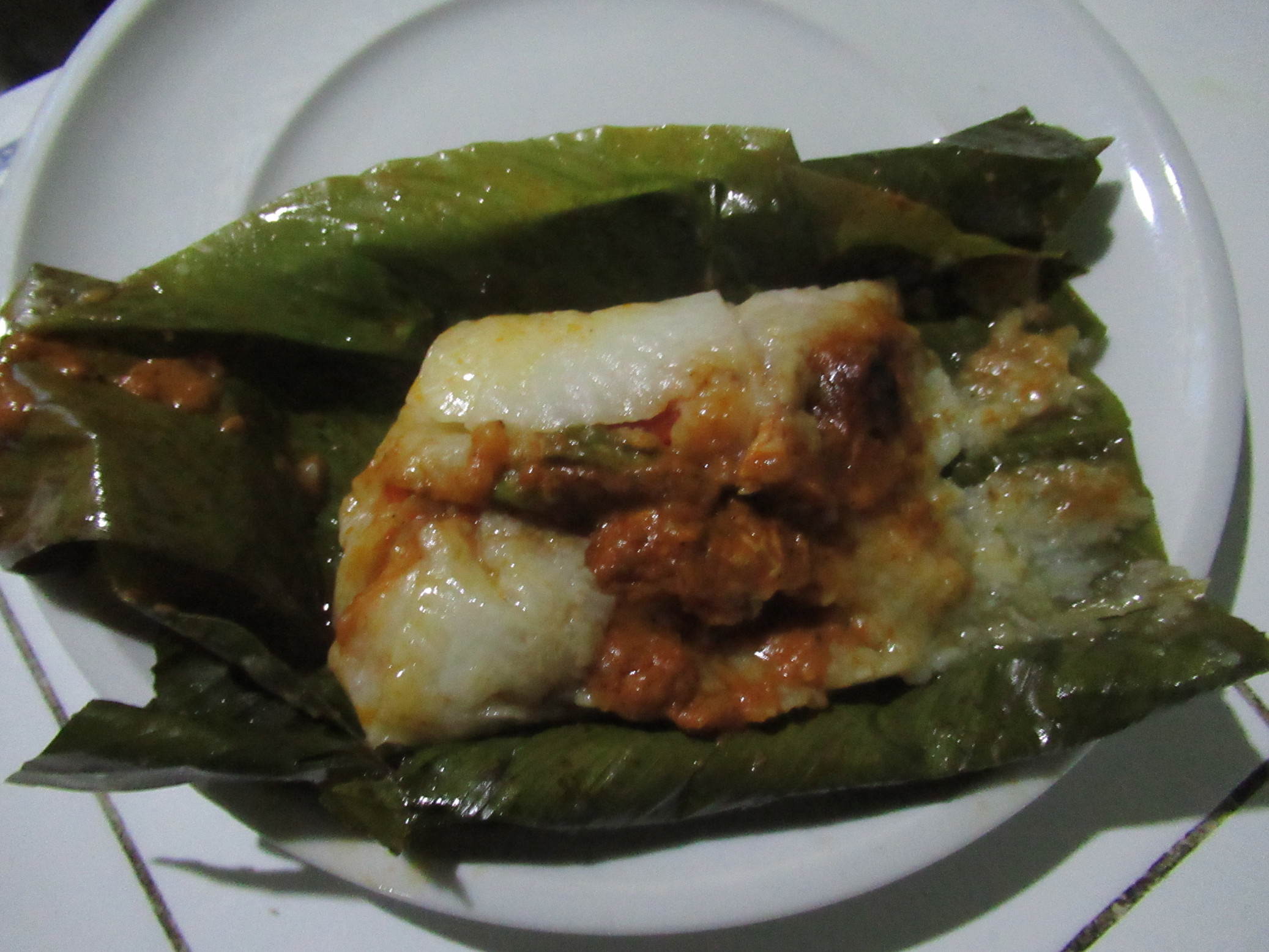 a cooked tamale